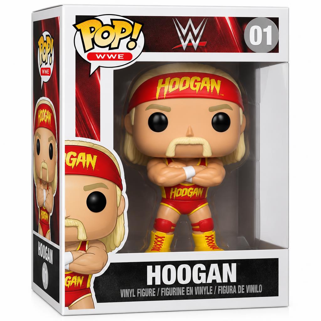 Hulk Hogan Pop (Signed!) trading card
